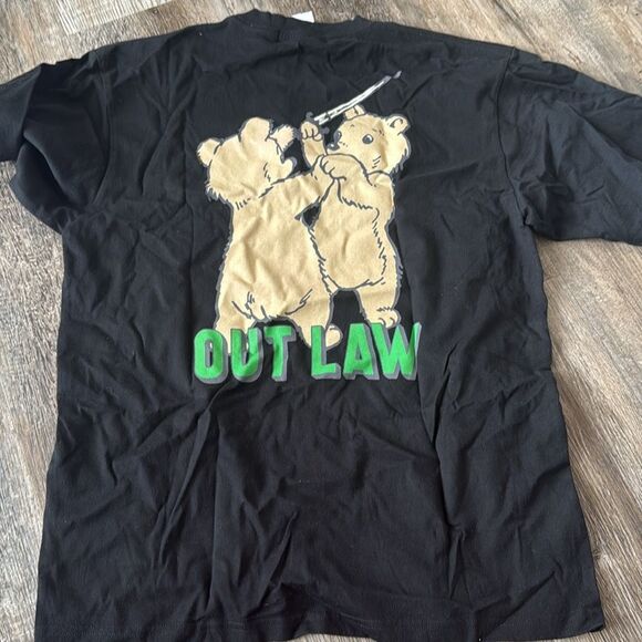 Iundercover Jun Takashi Ss22 Outlaw tee in black sz 2 / medium - Picture 1 of 4